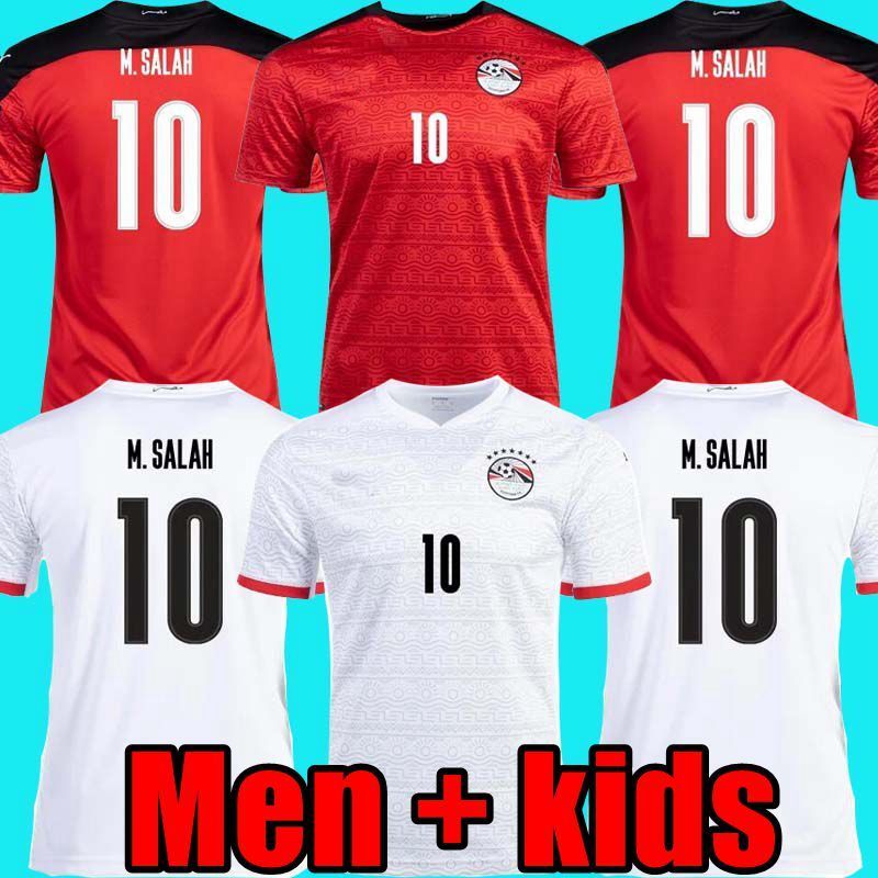 

2021 egypt m salah home away soccer jersey 20 21 men kahraba m elneny