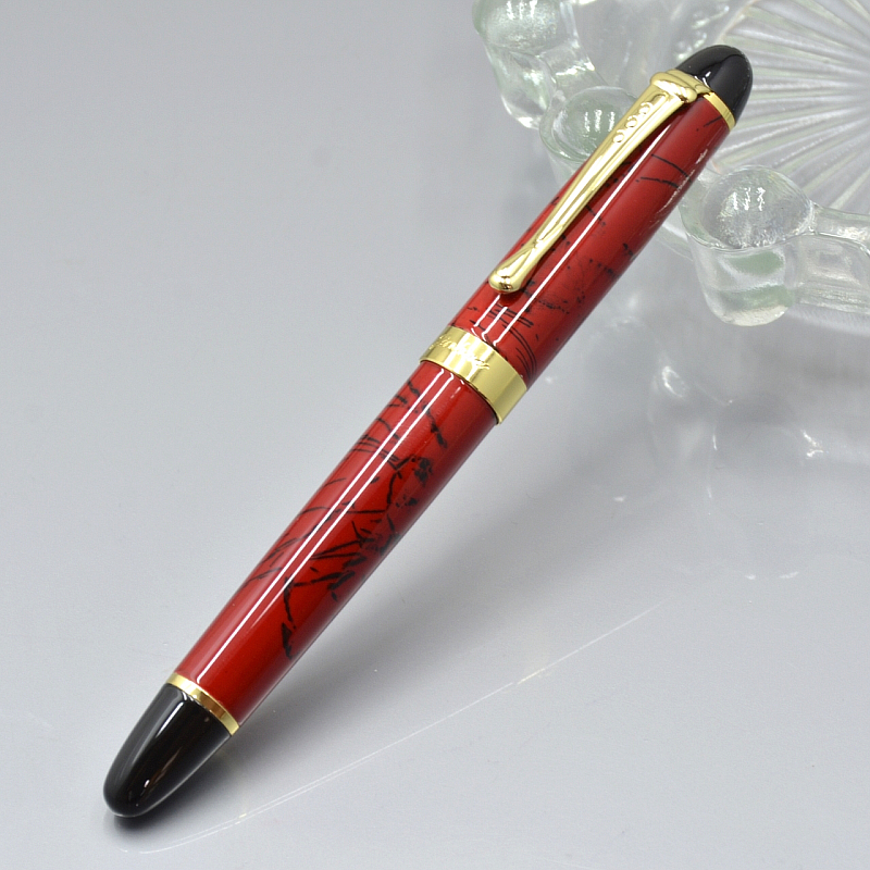 

JINHAO X450 Luxury colorful 0.5 MM Nib Metal Writing big barrel Fountain Pen Stationery Office bussiness Supplies Brand Ink Pens