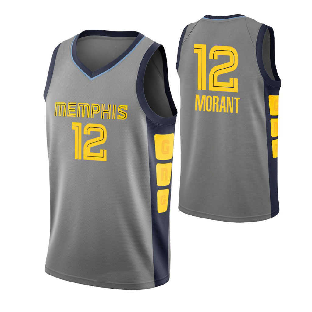 

Mens Morant Tracksuits Ja Basketball jersey 12, As