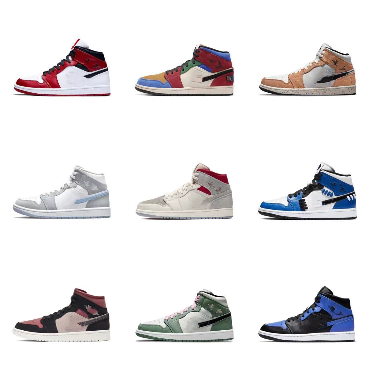 

with box 2021 jumpman 1mid 1s twist basketball shoes mid obsidian university blue seafoam hyper royal mens womens trainers sneakers