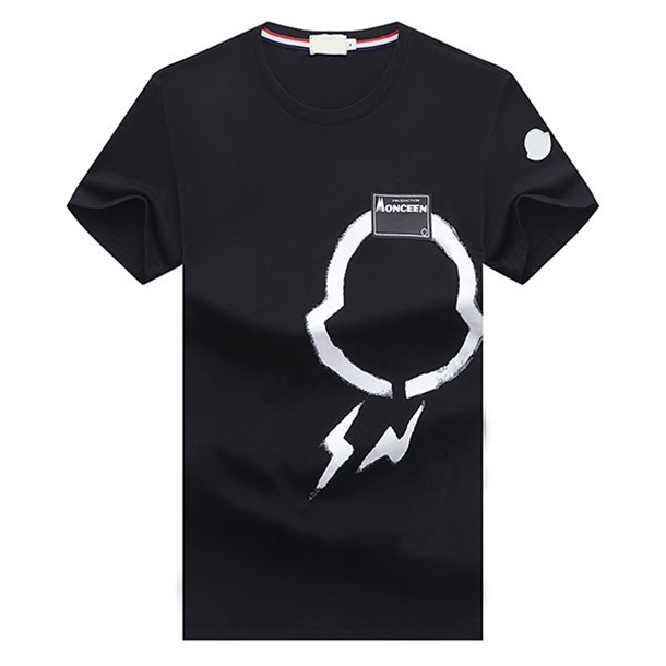 

Monclair Joint Brand Designer mens t shirts 21SS Fashion Luxury High Quality Brands shirt Europe and American style Designers Men S Clothingw, White;black