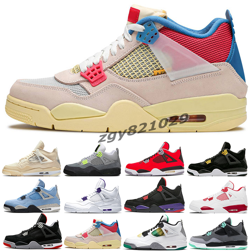 

Wholesale Jumpman 4 4s Men Womens Basketball Shoes White Cement Cactus Jack Neon Court Purple Bred Mens Trainers Sports Sneakers 36-46 ZGY0, 23
