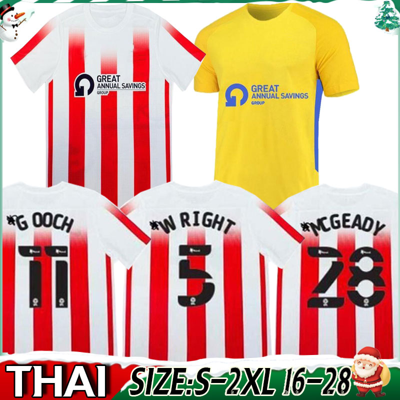 

21 22 Sunderland AFC Soccer Jerseys STEWART WRIGHT McGEADY EMBLETON 2021 2022 Men Kids Kit Home Away Yellow GOOCH XHEMAJLI AIDEN WEMBLEY MAGUIRE Football Shirts Top