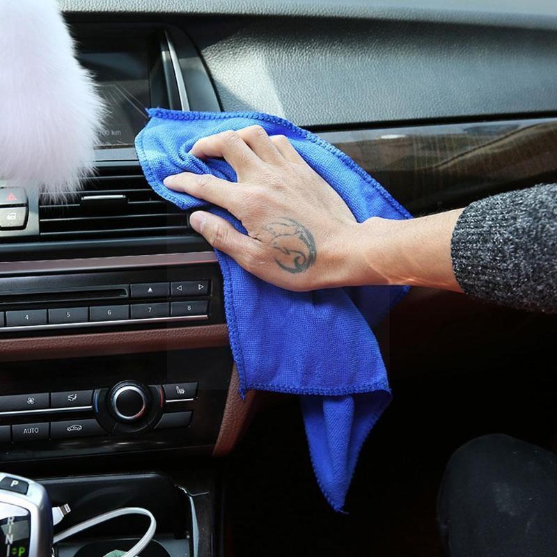 

Towel 10pc Car Cleaning Cloth Microfibre Washing Towels Micro Quick Towe Home Dry Fiber Duster Cle A7e5