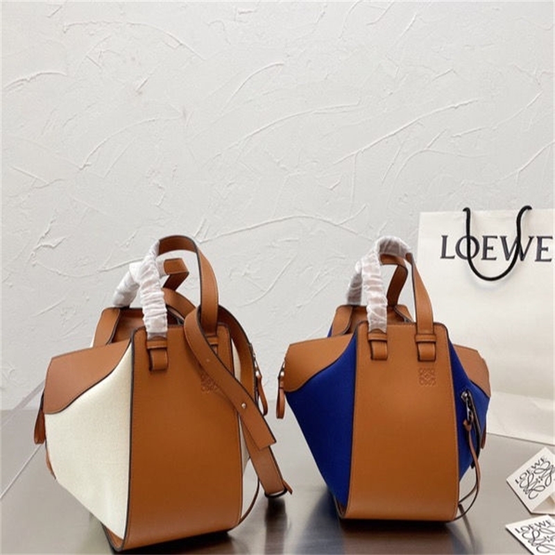 

Handbags Luxurys Designer Loew Canvas Couple Single Shoulder Student High-end Quality zz