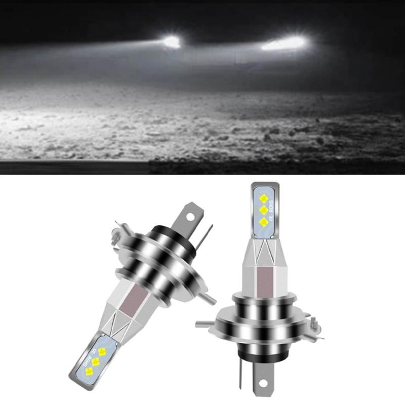 

Car Headlights 1 Pair H7 LED Headlight Bulbs Kit High Low Beam 2800LM Super Bright 6000K White Composed Of Multiple Chips