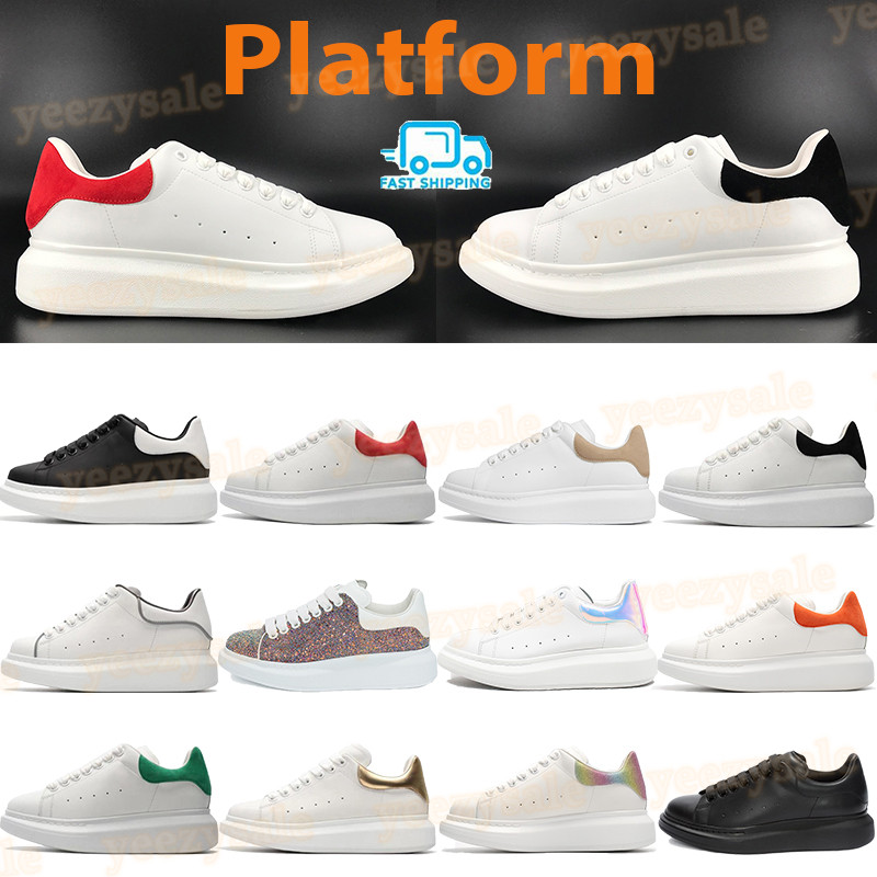 

2021 Platform mens casual shoes snakeskin black lot cut genuine leather flat suede laser lime women party wedding trainers fashion sneaker chaussures, Bubble wrap packaging
