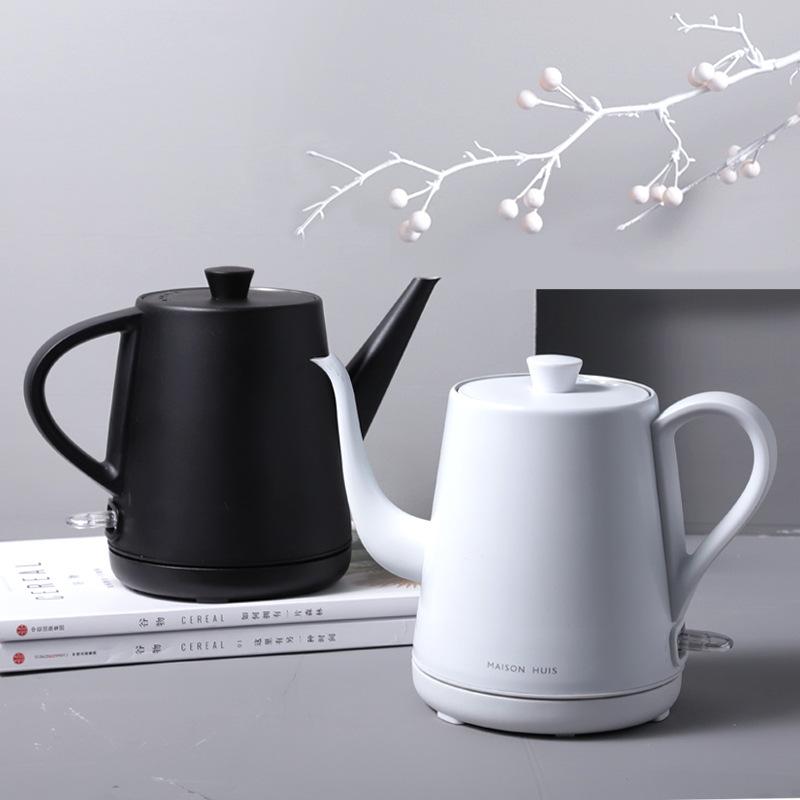 

Electric Kettle Tea Coffee Pot Smart Water Thermo Samovar 0.8L 1000W Kitchen Appliances Boiler White 220-240V Kettles