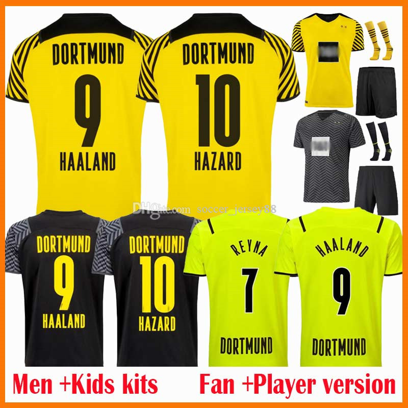 

21 22 HAALAND REUS Malen soccer jerseys Borussia Fan Player version home away third 2021 2022 DOrtMUnd kids kits BRANDT PLSZCZEK BELLINGHAM HUMMELS football shirt, Kids home kit