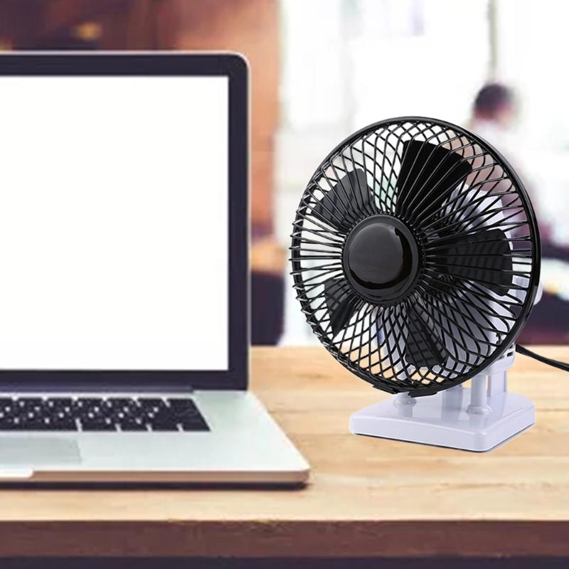 

Gadgets P82F US EU UK Plug AC 110V 220V Electric Fans Table Metal Fan Small Desktop Suitable For Home And Office Personal