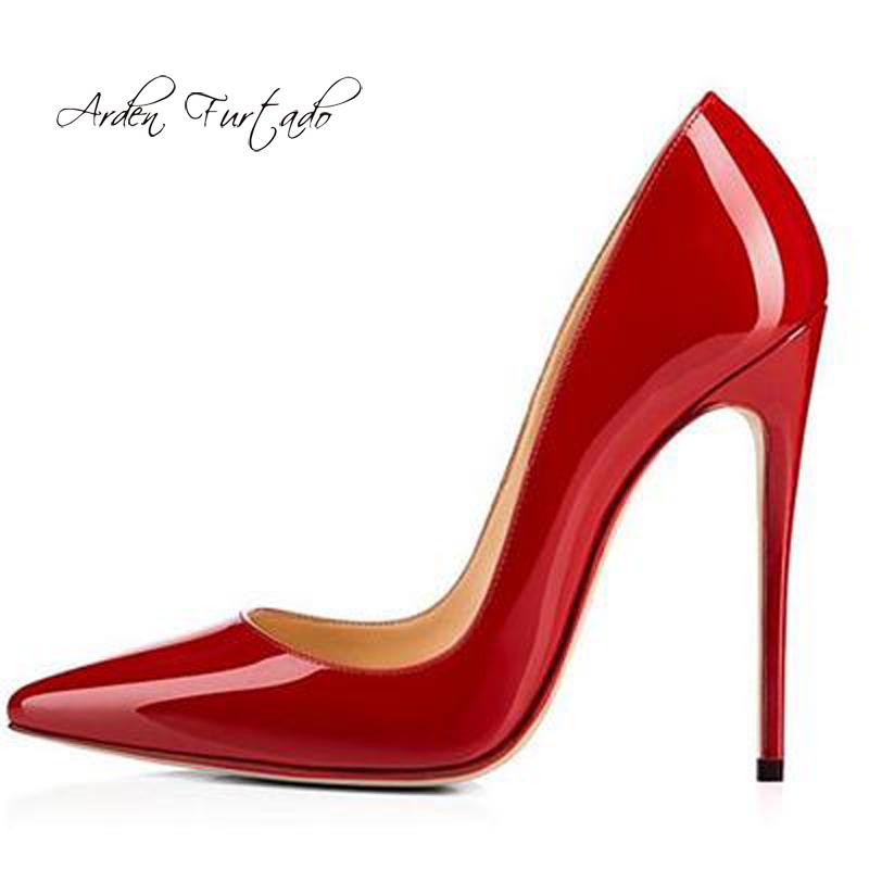

Dress Shoes Spring 2021 Fashion Women's Pointed Toe Stilettos Heels Pumps Pink Blue Grey Party Sexy Red Elegant Wedding, Black