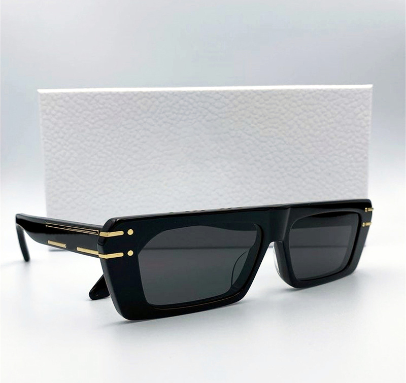 

Fashion designer women Sunglasses Signature S2U Thick plate vintage square frame glasses Avant-garde trend style Anti-Ultraviolet protection come with box