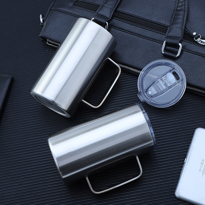 

Coffee tumblers 24oz Insulated Stainless Steel Travel Mug Double Wall Vacuum Reusable water Cup with Lid, As shown