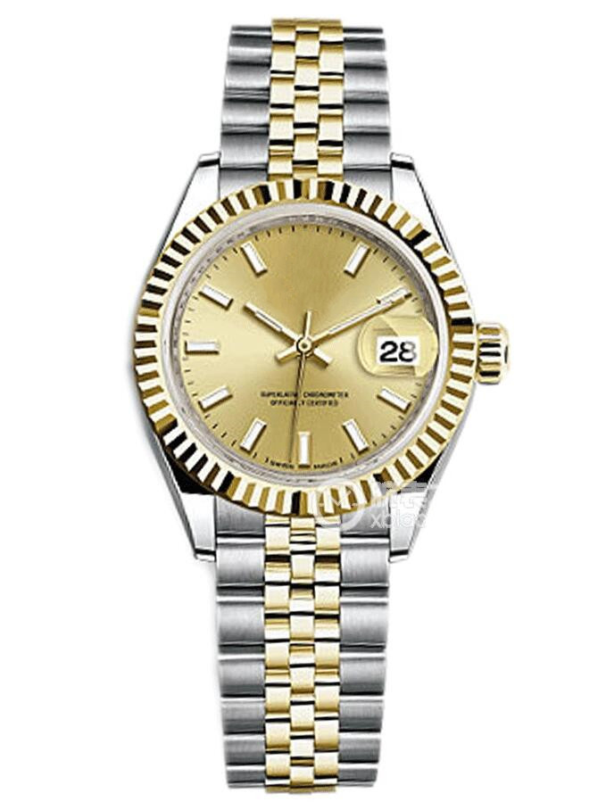 

DH maker 28mm Ladies Automatic Watches Watch Movement Ladys 279174 Perpetual Women Date Wristwatches, Only box