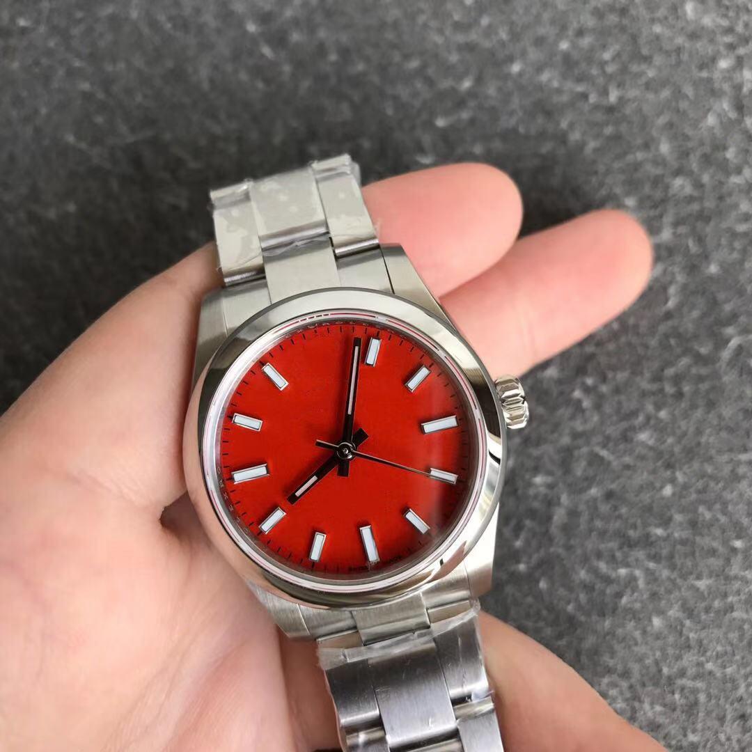 

2021 TOP Version 41mm*12mm Mens Watches 31mm*11mm Lady Watch 3230 Automatic Mechanical Moves Super Ice Blue Littlegloss 904L Fine Steel Case, Slivery;brown