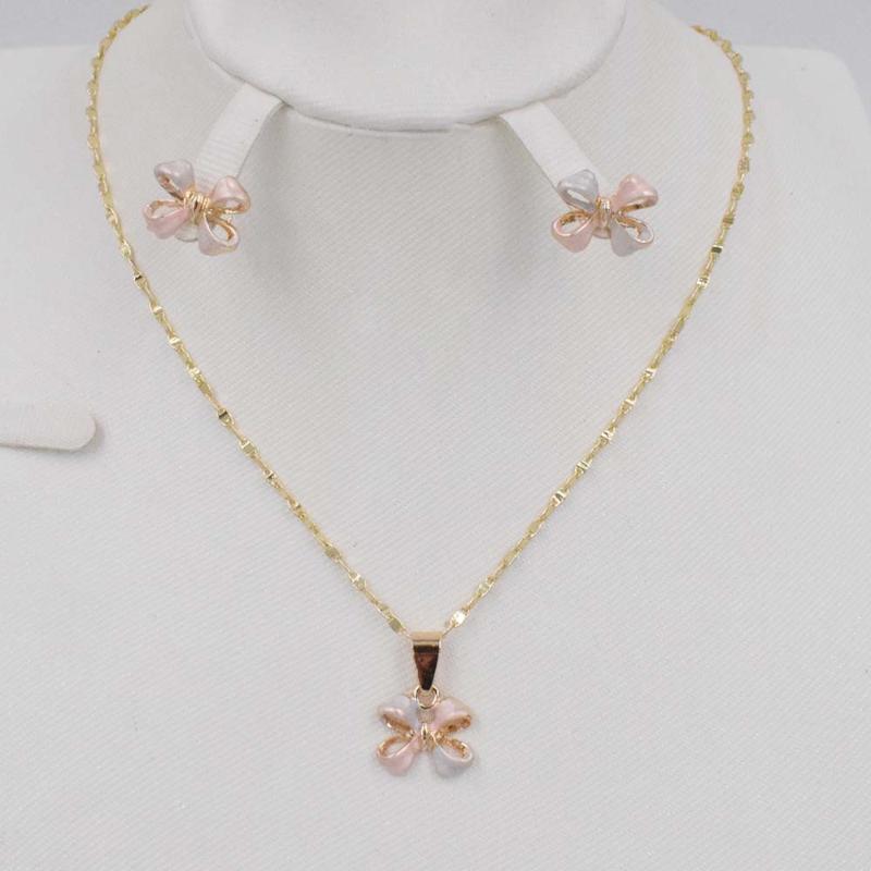 

Earrings & Necklace 2021 Unique Gold Collocation Fashion Circular Pendant Jewelry For Women In Dubai, Silver