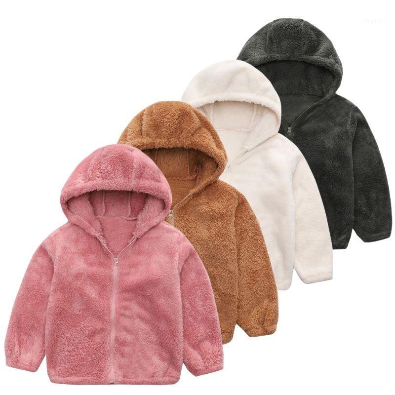 

Jackets Children's Jacket For Autumn Winter Baby Boys Clothing Kids Zipper Fleece Coat Hooded Costume, Blue;gray