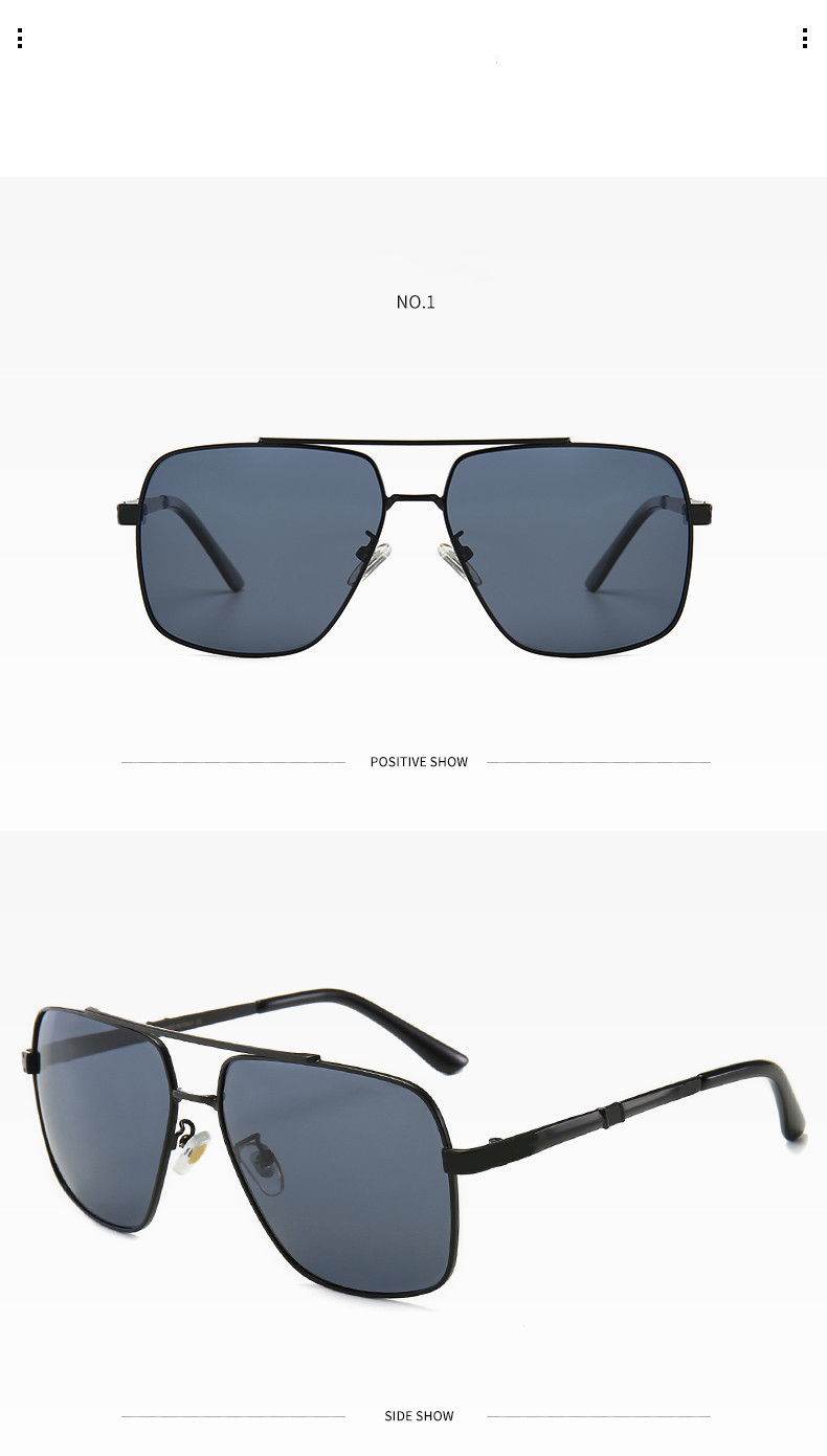 

Designer Sunglasses Brand Vintage Pilot Sun Glasses Polarized UV400 Men Women