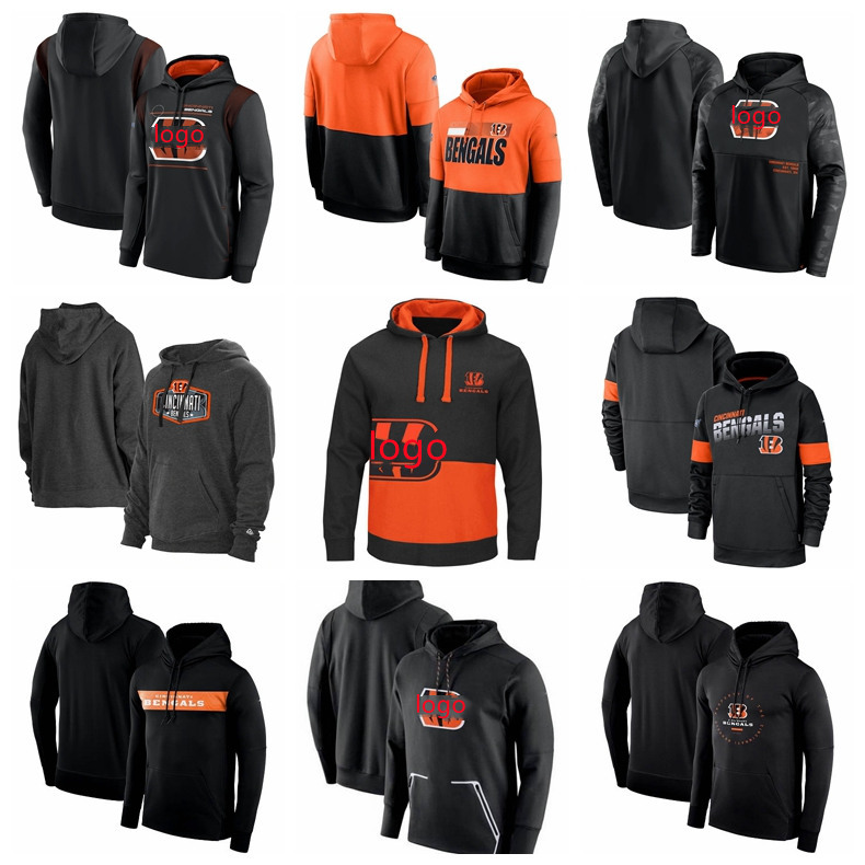 

CincinnatiBengalsMen Sweatshirt Women Youth 2020 Salute to Service Sideline Therma Performance Pullover Football Hoodie, 10