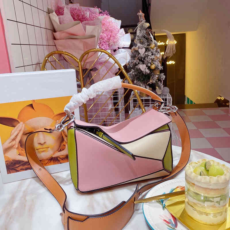 

5A+Designer Crossbody shoulder Bag Tote Handbags mini bags Ladies Totes Handbag genuine leather Different colors Evening party With original, Split