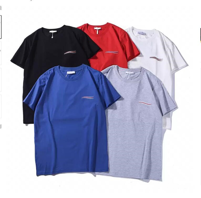 

Mens Casual Print Creative T-Shirt Solid Breathable T-Shirt Loose Crew Neck Short Sleeve Male Tee newest, White;black