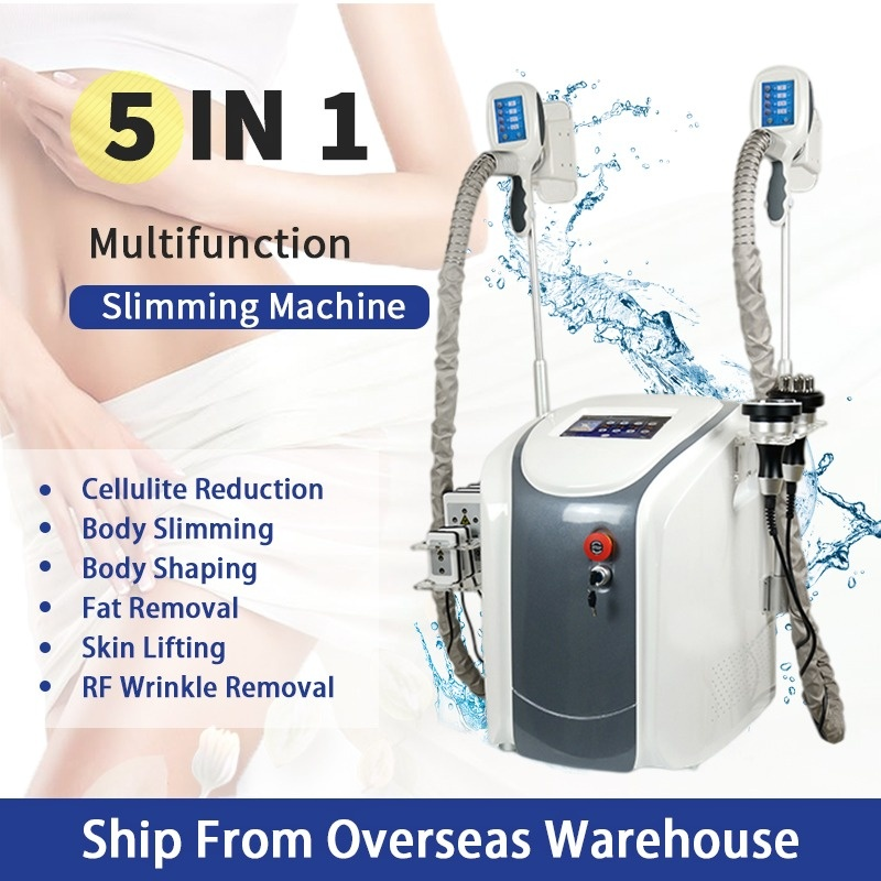 2019 Newest Portable Fat Freezing Machine Lipo Cavitation Rf Face Lifting Machine Cryolipolysis Fat Removal Machines