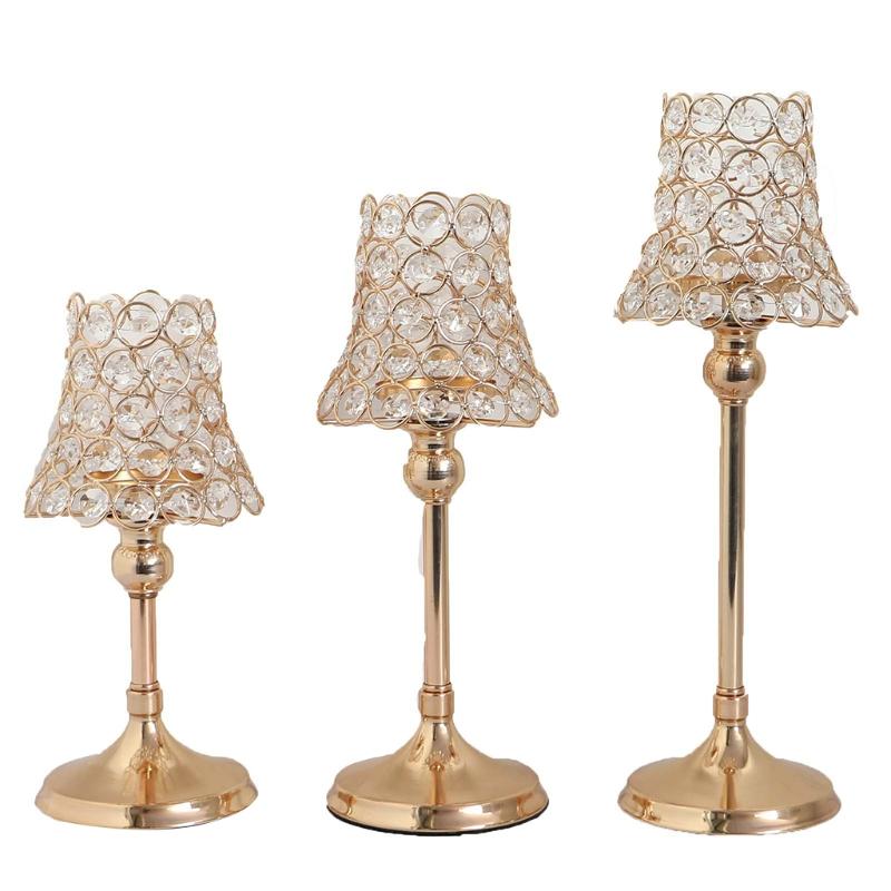 

Candle Holders Candelabra Centerpiece, Tea Light Candlestick Holder For Wedding