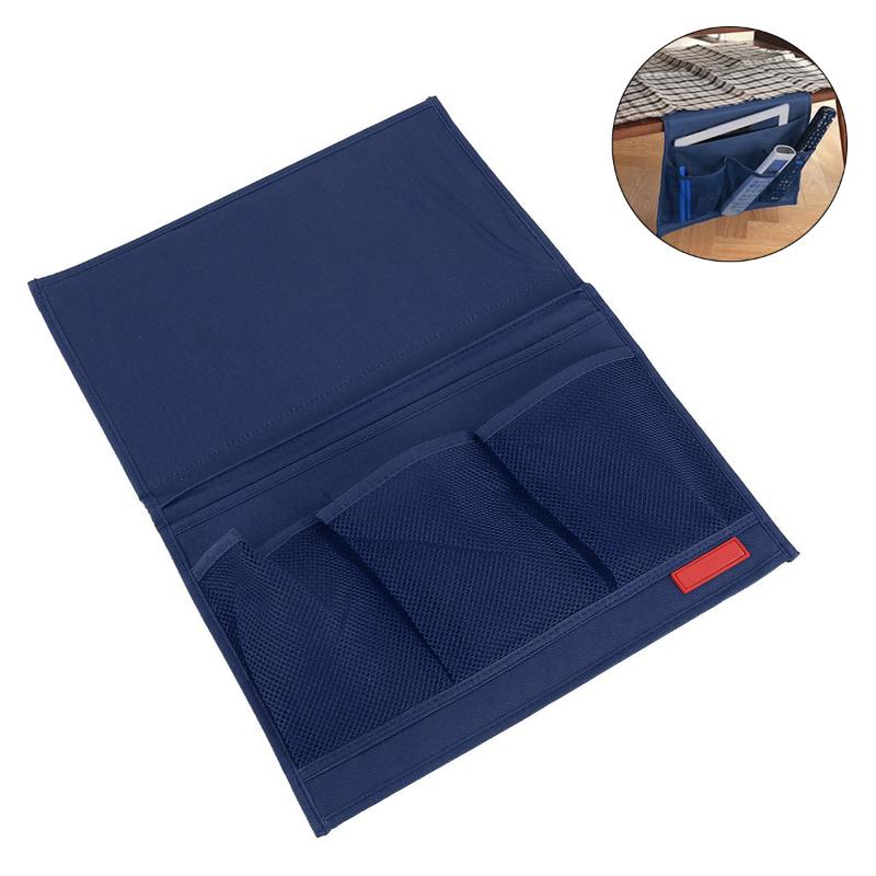

Storage Boxes & Bins Pockets Bedside Organizer, 4-Pocket Chair Desk Cabinet Sofa Slipcovers Hanging Caddy Bag For TV