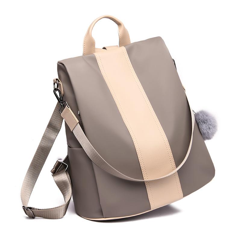 

Backpack 2022 Solid Color Double Shoulder Woman Xbao804 Y419, 02