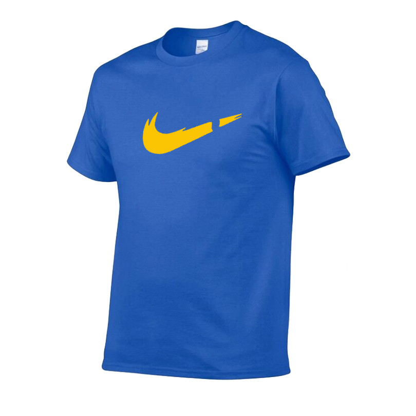 

2021 Luxury Men's Short Sleeve Brand Printing POLO Running T Shirt Men Quick Dry Gym Fitness Outdoor Sports Tights Sportswear S-2XL
