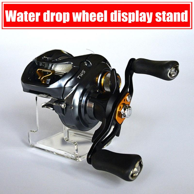 

Baitcasting Reels Fishing Reel Display Stand Acrylic Holder For Collection Placement Showing Tackle