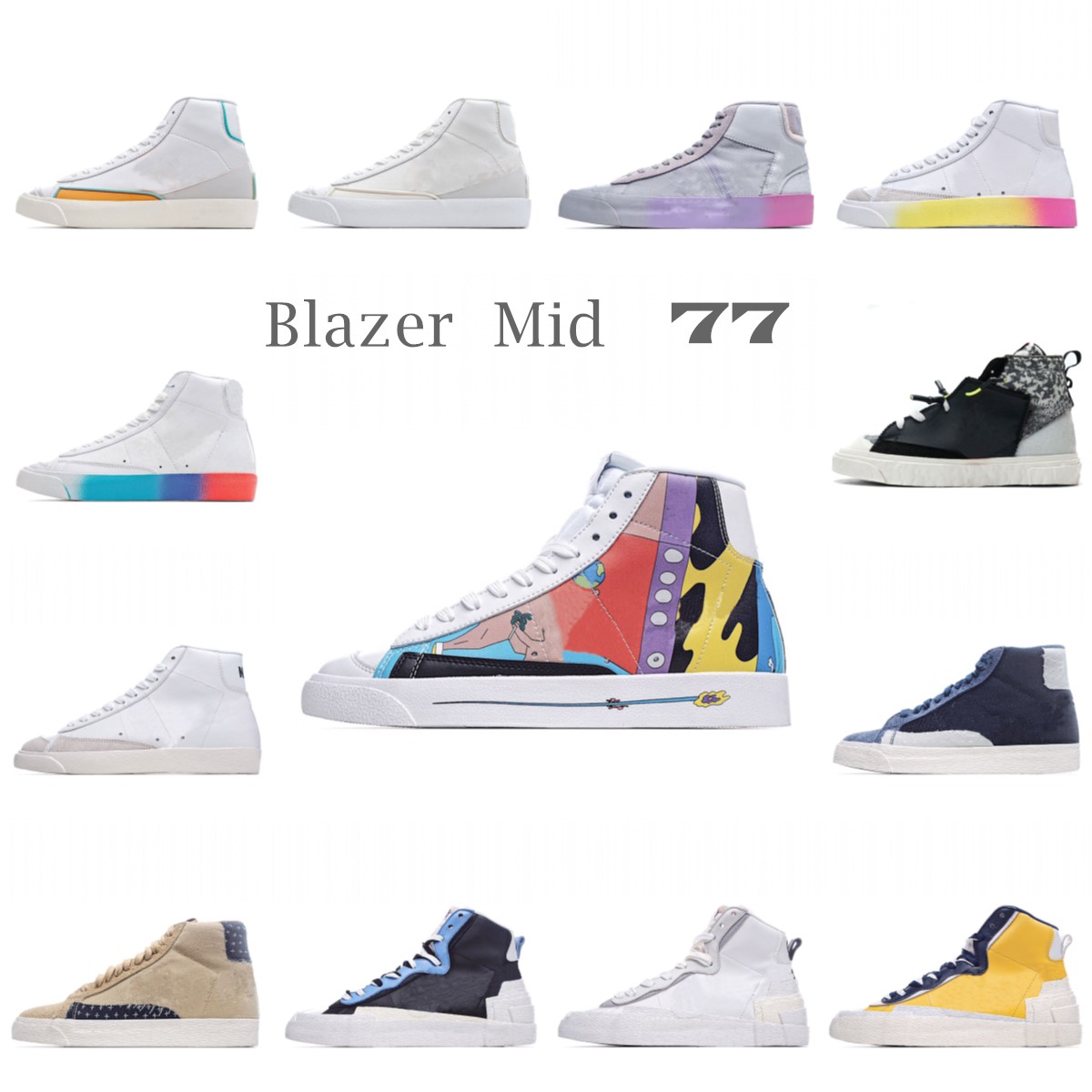 

2021 Blazer Low SD Men Mid 77 Casual Shoes Beach Grim Reepers All Hallows Eve black Habanero Red Bright Cactus Rainbow Women Off Blazers, I need look other product