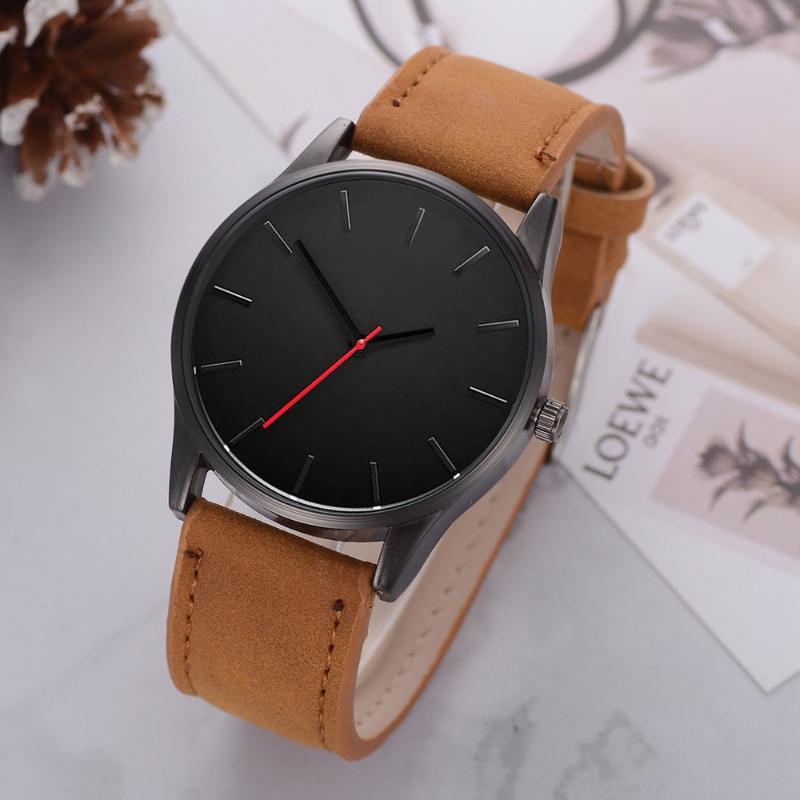 

Simple Luxury Women Watches Leather Sport Quartz Wrist Womens Ladies Watch Female Clock Relogio Feminino Wristwatches, Black