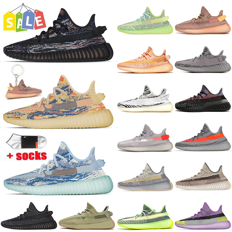

men women running shoes sneakers big size 48 beluga 2.0 breds yeezys oreo mx oat cinder ash blue athletict trainer designer Mono Ice Clay Black Mist Cinder Reflective, No.16 synth reflective