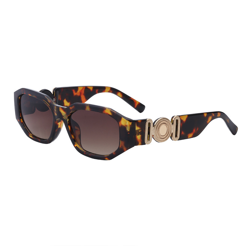 

Kajila new box Sunglass Women's head with small box Sunglass men's 4361 Sunglass, White;black