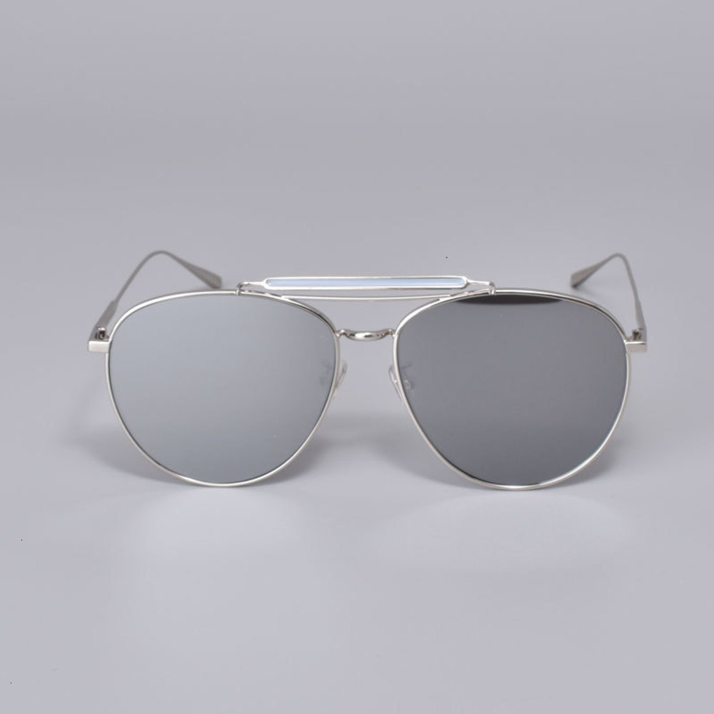 

High Quality Korea Brand Design Gentle Miomio Sunglasses Men Polarized Metal Frame Uv400 Male Driving Glasses with Original Box, White;black