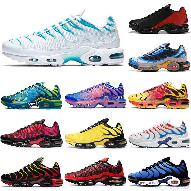 

se tn running shoes plus blue fury total crimson throwback future worldwide blue fury black gold rainbow voitage purple sneakers trainers, Rainbow 36-40