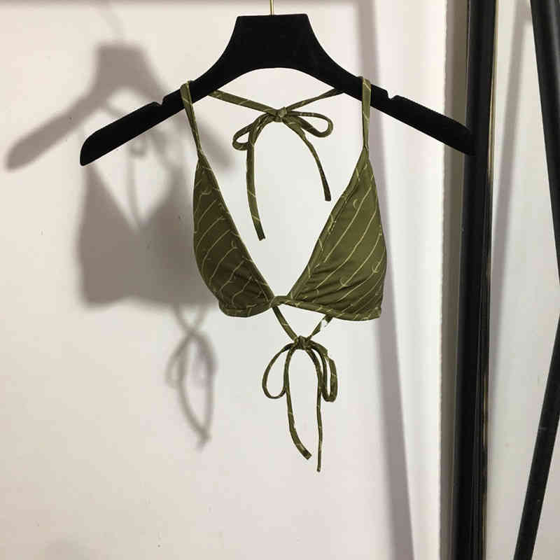 

Women' Blouses & Shirts Pieces Brand Two Full Letter Print Women Bras Shirt Birthday Gift for Girls Luxury Bra 1PKB, 2# packaging bag