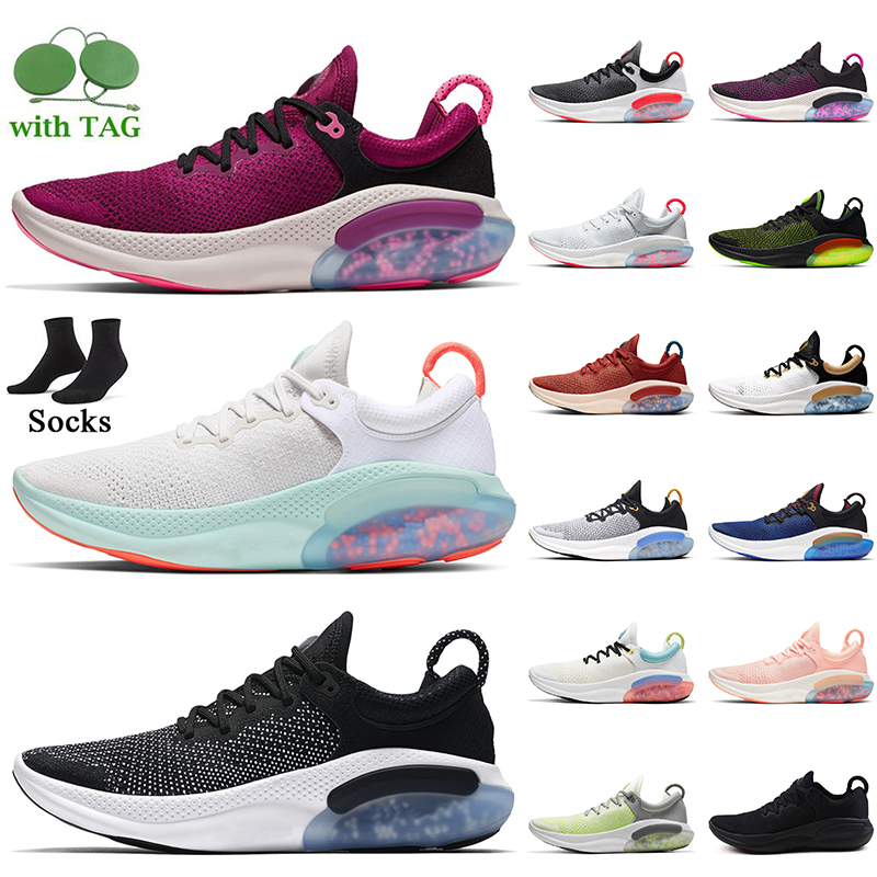 

Joyride Run Fly knit Womens Mens Running Shoes Outdoor Jogging Sneakers Raspberry Red Platinum Tint Oreo Black University Racer Blue Trainers Off Sports Free Run, #4 36-45 university red