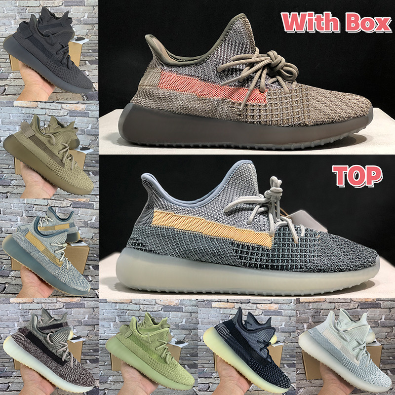 

With Box reflective running Shoes Ash stone blue pearl fade carbon earth cinder israfil flax zyon tail light cloud white men women Sneakers, 4 earth