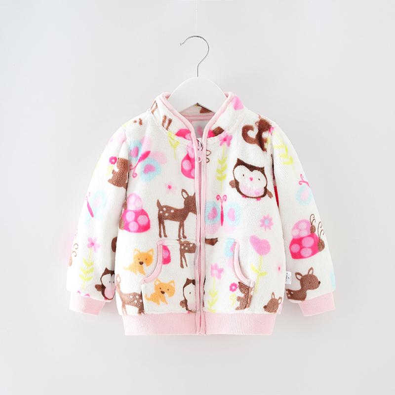 

Jackets Toddler Baby Boys Girls Clothes Cute Fleece Winter Warm Jacket Casual Baseball Uniform Outerwear Kids Coat, Blue;gray
