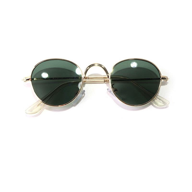 

Vintage Round Polarized Hippie Sunglasses Small Circle Sun Glasses