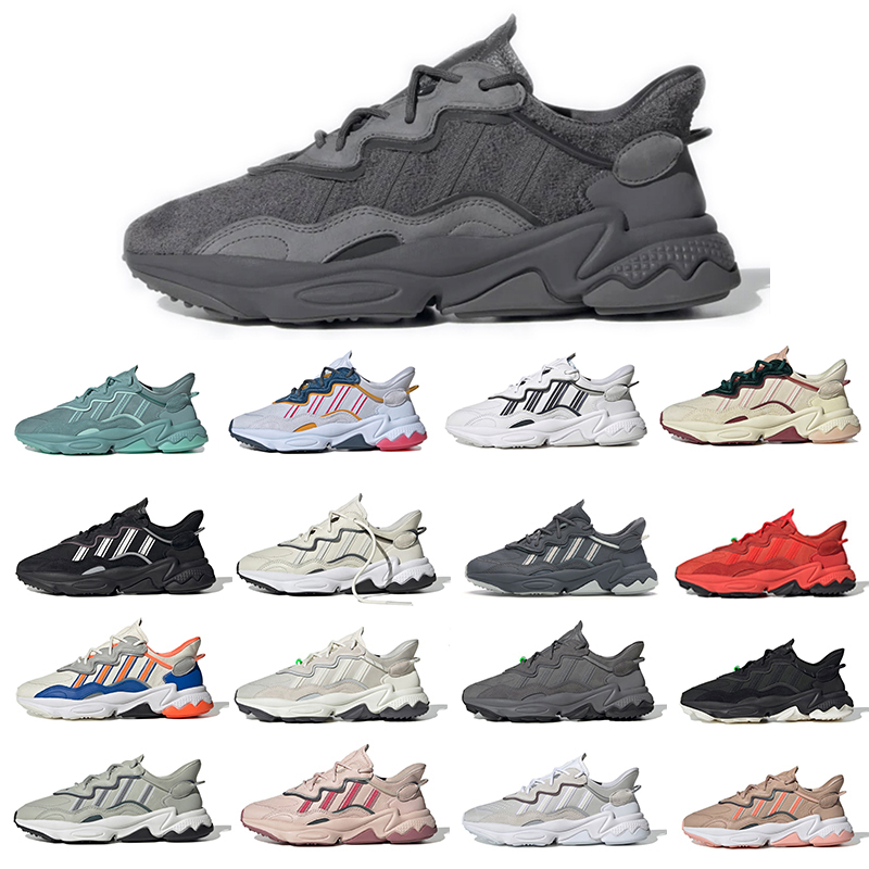 

Mint Green White Trace Cargo Black Blue Leather mens casual Shoes triple Cloud Multi Pale Nude Taped Seams Hi-Res Red Grey men women trainers sports sneakers, Color#11