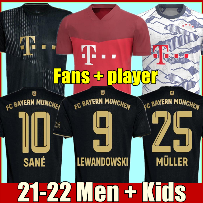 

21 22 DAVIES bAyerN CLUB WORLD CHAMPIONS SANE HRFC soccer jersey LEWANDOWSKI GNABRY MULLER munich football shirt Men Kids equipment kit MUNCHEN 2021 2022 4th tops