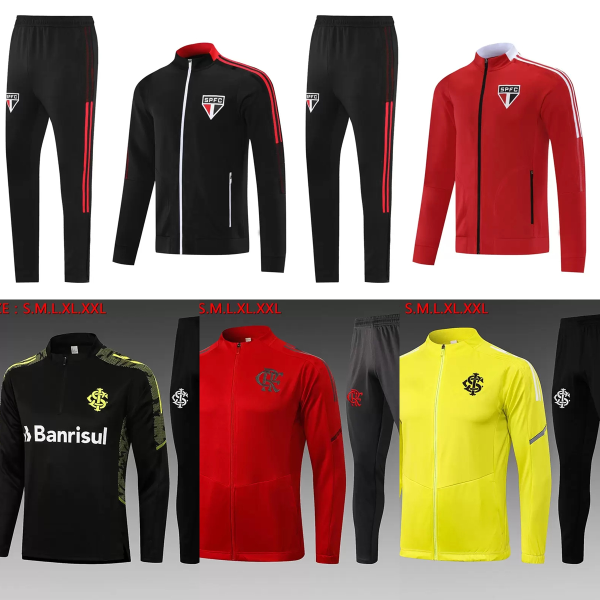 

21/22 fLAmeNgo sweater tracksuits sets soccer jerseys 2021 2022 Palmeiras DIEGO SC Internacional Sao Paulo DANI ALVES jogging football Survetement Training Suit, A436# 2122