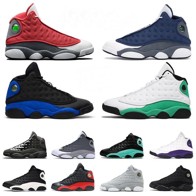 

2021 Newest Arrival shoe basketball shoes 13 13s Court Purple Bred Lucky Green Flint Jumpman Mens Women Starfish Trainers Retro Outdoor Sneakers
