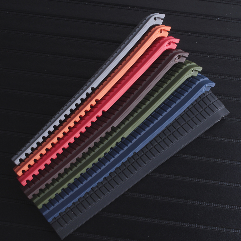 

wholesale Watch and for men Black Blue Green silicone Rubber Watch strap fit For PP Watch Strap band NO5164a 5167a 21mm, Black;brown