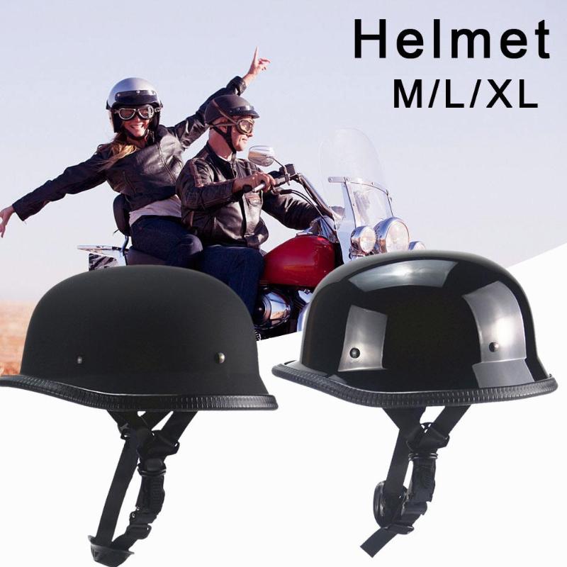

Motorcycle Helmets Half Helmet German Style Retro Personality Summer Open Face Cruiser Scooter Chopper For Men Women