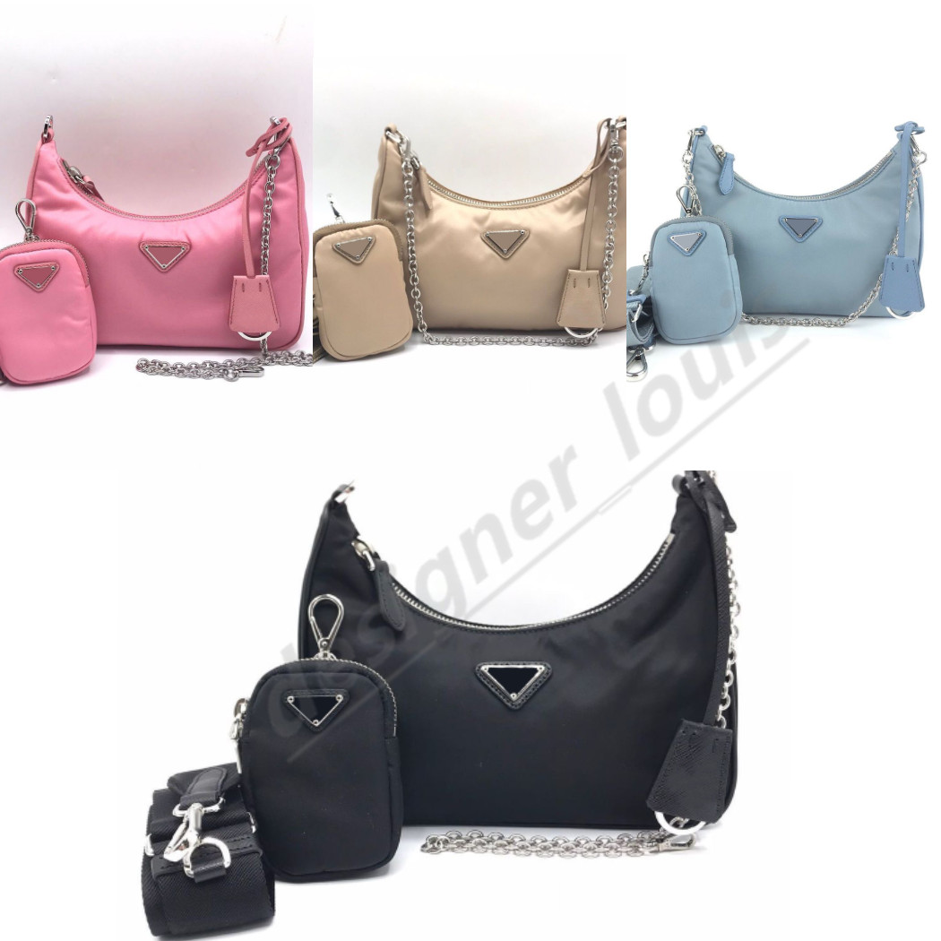 

Top quality luxury Designer tote Shoulder woemn Fashion Bags duffle Nylon leather Crossbody bag famous Handbags Lady wallet Purses Hobo, Box