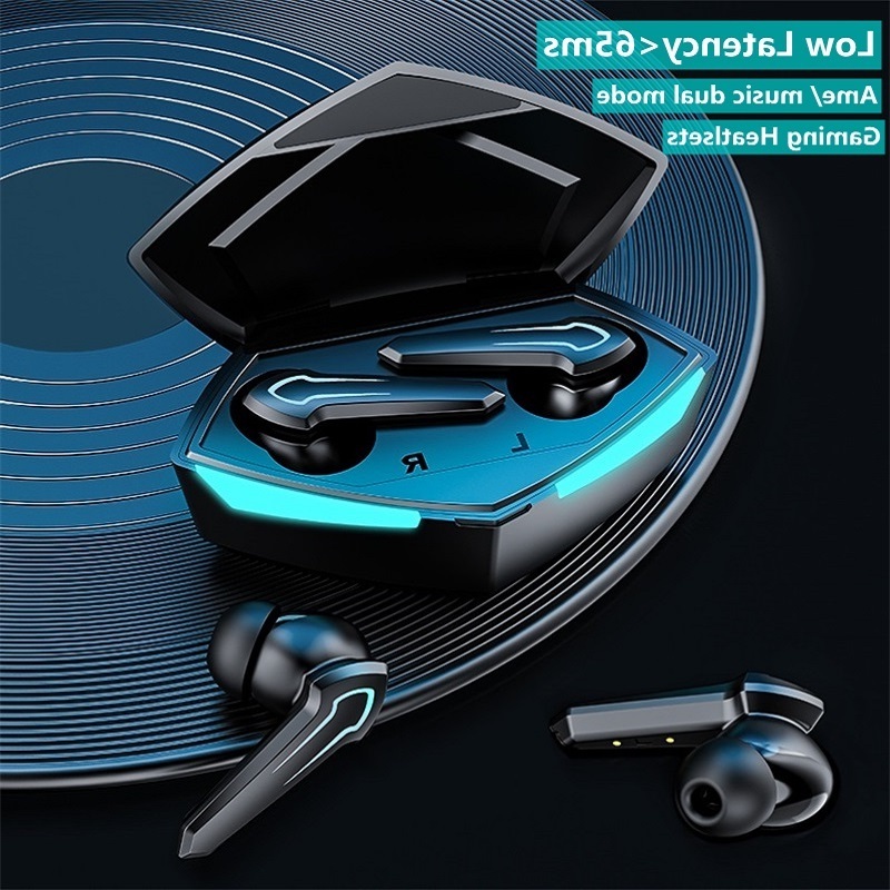 

TWS Bluetooth Headphones Stereo Wireless 5,0 Bluetooth Headphones Touch Control Noise Cancelling Gaming Headset wholesale